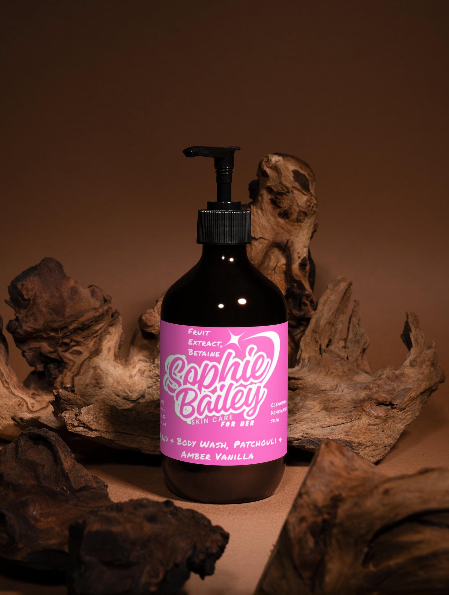 Hand & Body Wash, Patchouli & Amber Vanilla