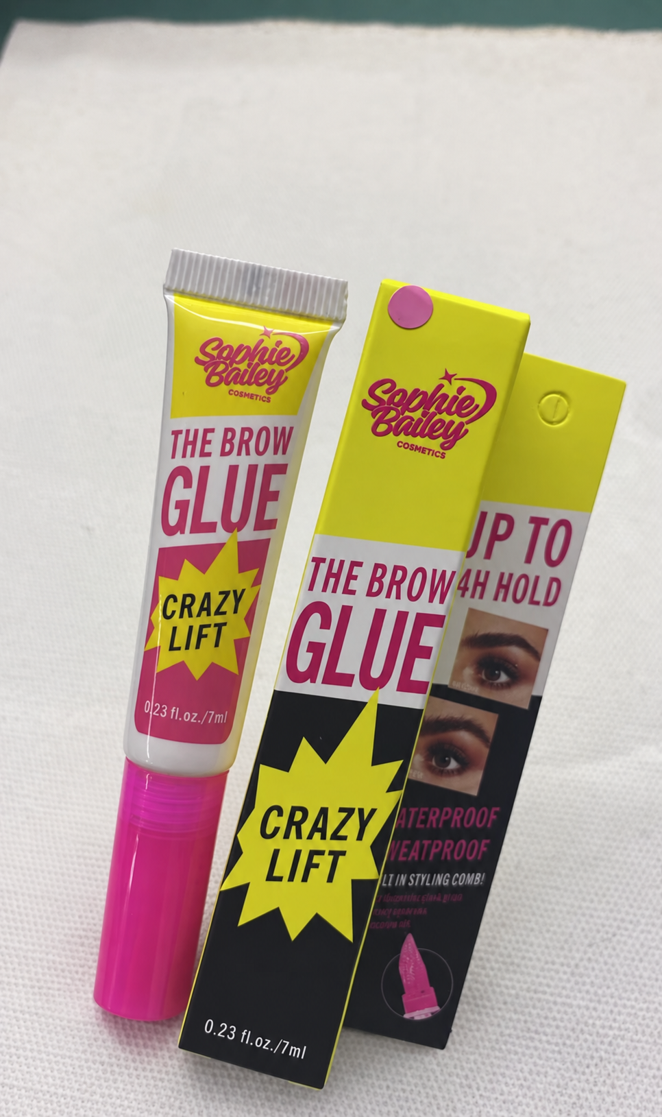 The brow glue