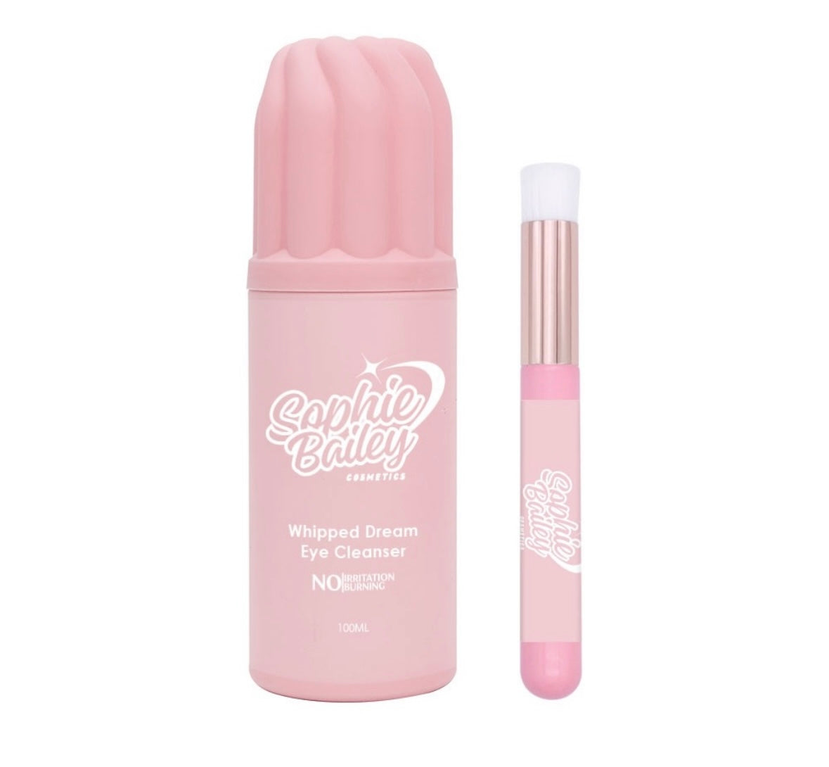 Whipped lash eye cleanser