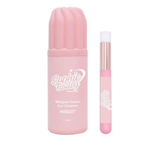 Whipped lash eye cleanser