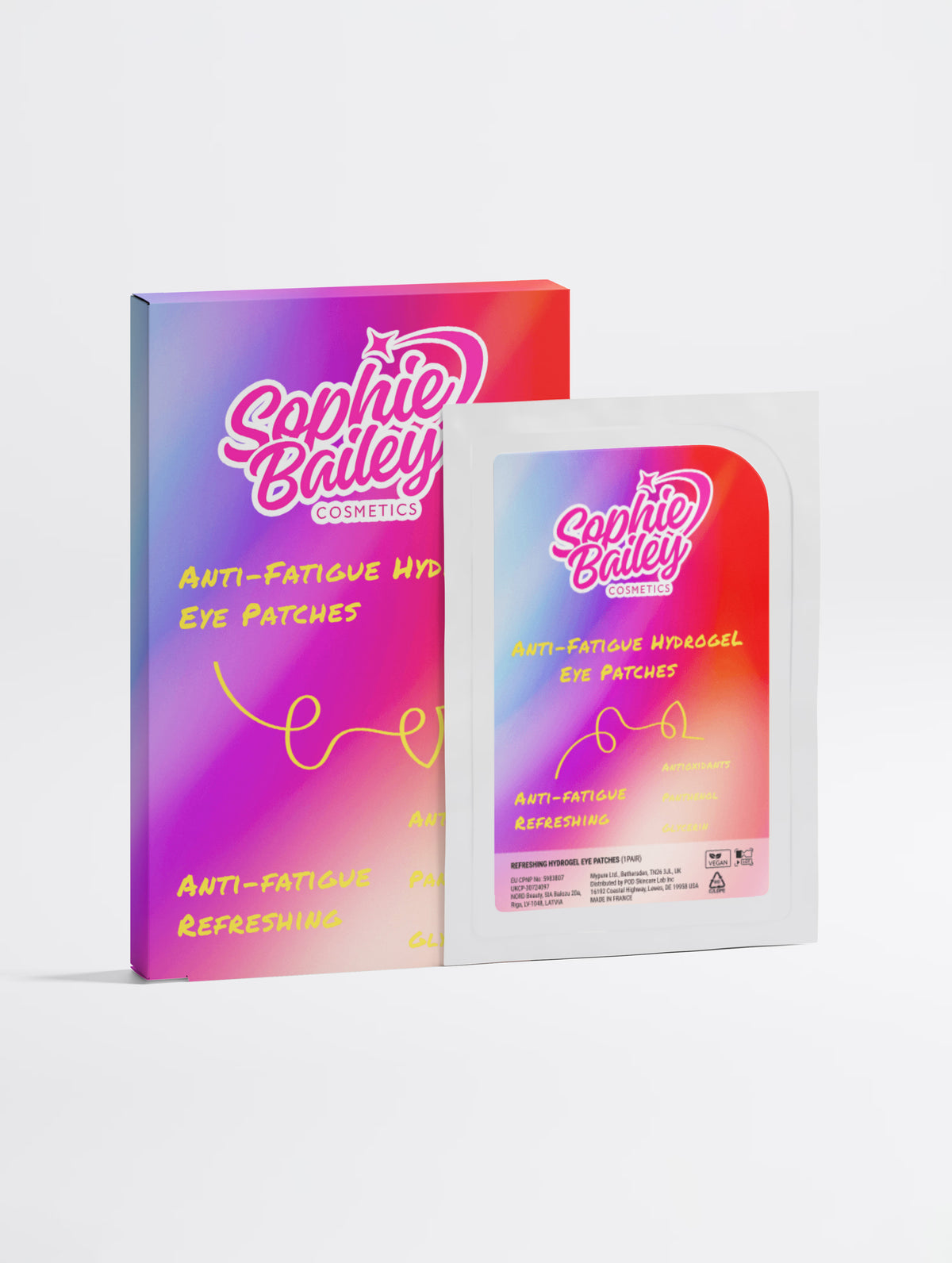 Anti-Fatigue Hydrogel Eye Patches