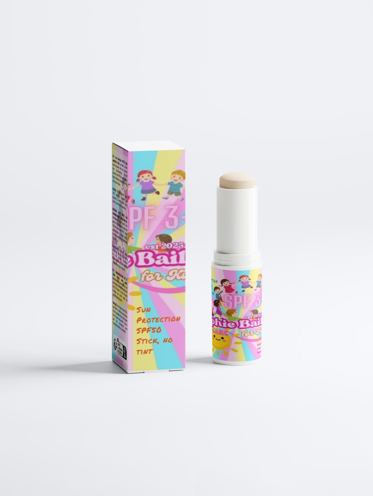 Kids Sun Protection SPF50 Stick, no tint age 3+