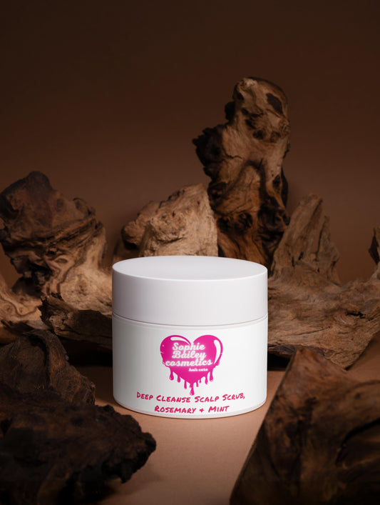 Deep Cleanse Scalp Scrub, Rosemary & Mint